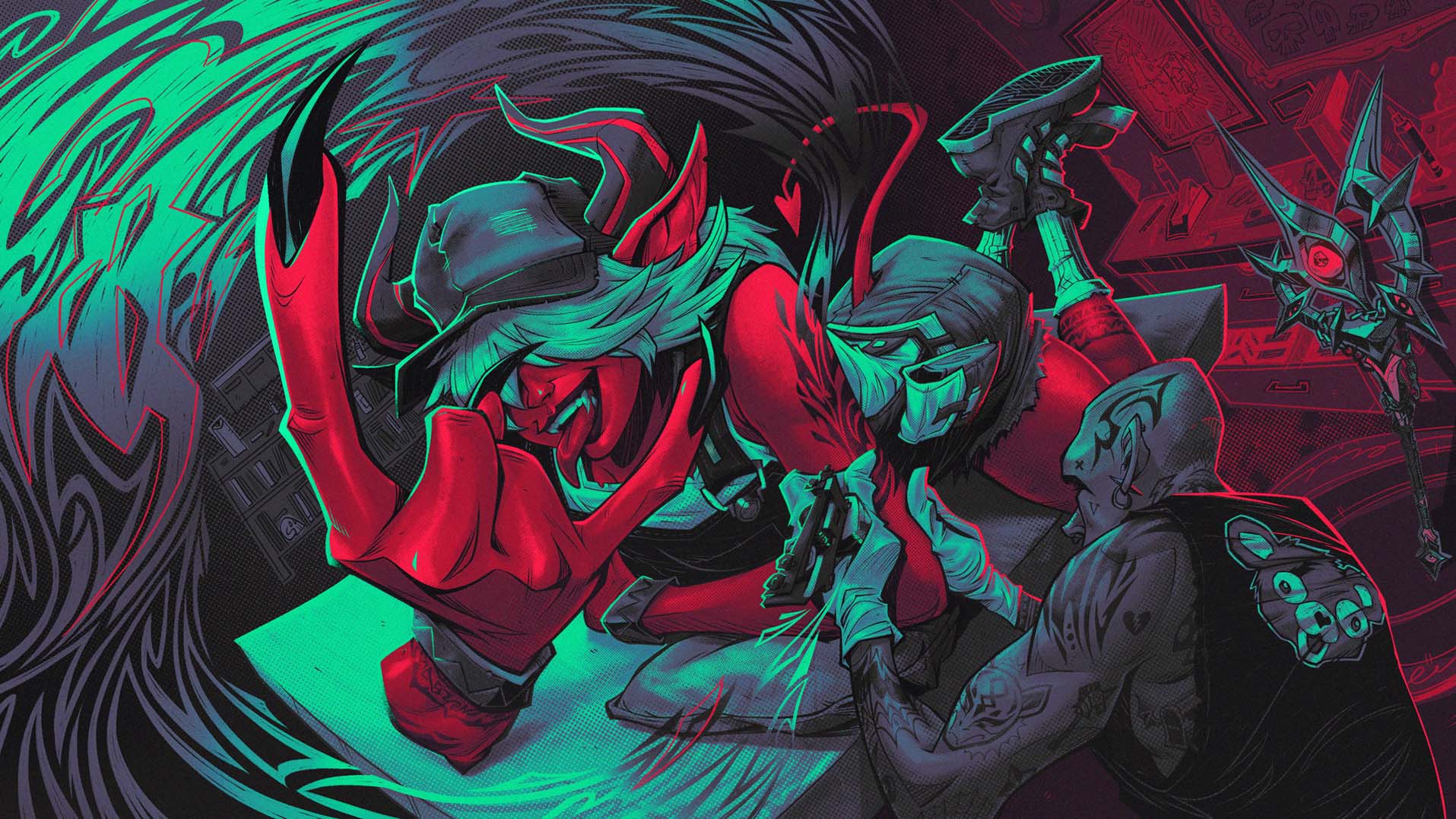 Fortnite loading screen art by Ryan Smallman (39 of 53)